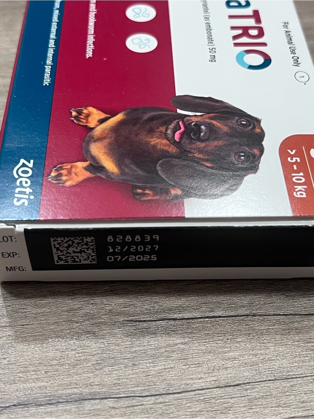 Flea and Tick Control for 11-22 Lbs small Dogs - Picture 2 of 2